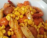 Hình bước làm 10 của món Tokboki - món ăn vặt hấp dẫn