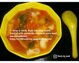 A picture of step 6 of Minestrone Soup.