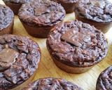 Une image de l'étape 7 de Muffins (healthy, gluten free) tout chocolat 🍫❤️.