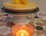 A picture of step 13 of Mango cheesecake.