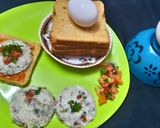 A picture of step 6 of Steamed veggies egg omelette idli.
