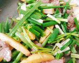Hình bước làm 2 của món Bò xào khoai tây