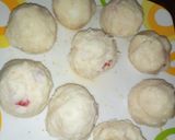 A picture of step 3 of Yam balls.