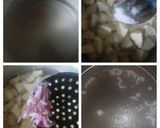 A picture of step 1 of Meen's Sweet Potato Cakes.