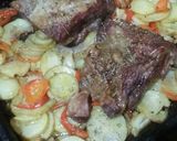 Foto del paso 3 de la receta: Carne con verduras al horno