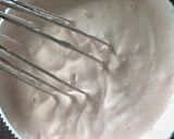 Foto langkah ke 8 dari resep Chiffon Strawberry Putih Telur 🍓🍓🍓 (cooked dough).