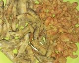 Foto langkah ke 3 dari resep Wader&udang kali goreng krispi.
