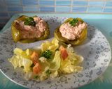 Une image de l'étape 4 de Chaud froid de poivrons farcis.