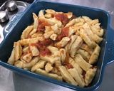 Une image de l'étape 16 de Gnocchis maison au chorizo, sauce tomate et parmesan.