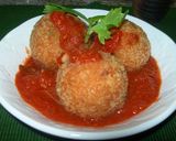 A picture of step 12 of Naples Style Rice Croquettes (Arancini).