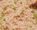 A picture of step 9 of Asiago and Asparagus Barley 'Risotto'.