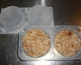 A picture of step 4 of Pan-Fried Rice Balls Made with Soy Sauce Seasoned Bonito Flakes!.