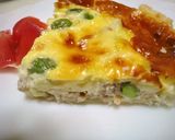 A picture of step 9 of Easy Salmon and Onion Quiche with Handmade Dough.