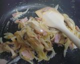 A picture of step 3 of Easy and Quick Lump-Free Bacon Doria.