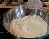 A picture of step 2 of Banana Cranberry Cake/Bread.