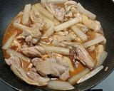 A picture of step 7 of Chinese-Style Chicken and Daikon Radish.