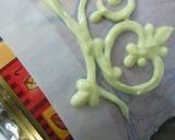 A picture of step 5 of Chocolate Tiaras for Cakes.