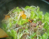 A picture of step 4 of Crispy Rice with Easy Spring Cabbage Ankake Sauce.