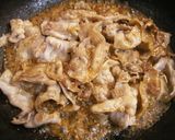 A picture of step 3 of Pork and Sesame Oyster Sauce Stir-fry.