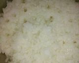 A picture of step 2 of Tuwo shinkafa (new method).