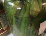 A picture of step 3 of Pickled Okra 2024 Easy Batch.