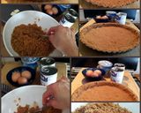 A picture of step 1 of AMIEs Cheese & Egg Pie.