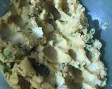 A picture of step 3 of Samosa Wontons.