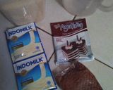 Foto langkah ke 1 dari resep Puding Coklat.
