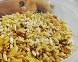 A picture of step 3 of Murmura mixture.