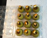 Foto del paso 1 de la receta: Aceitunas rellenas de vermut para Navidad 🎄🎁