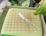 Foto langkah ke 9 dari resep Pandan ogura cake.
