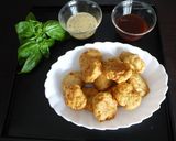 A picture of step 3 of Easy! Economic! Homemade Chicken Nuggets.