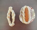 A picture of step 2 of Innovative Sausage Bread.