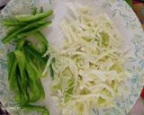 A picture of step 2 of Corn vegetables cheese Frankie.