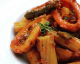 Foto del paso 11 de la receta: Tortiglioni a la marinera con calamares y espárragos