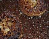 A picture of step 10 of Direct From a Former Steak Chef: The Golden Ratio for Hamburger Steak.