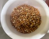A picture of step 1 of Adobong Mani (Garlic Peanuts).
