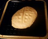 A picture of step 6 of Tinklee's Waffle Stuffed Pizza.