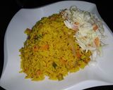 A picture of step 5 of Fried rice.