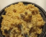 A picture of step 7 of Boiled London Broil Dinner with Buttered Beef Rice.
