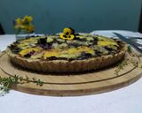 Foto del paso 3 de la receta: Tarta de hojas de remolacha y cebolla caramelizada