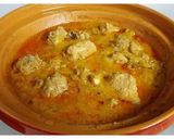 A picture of step 4 of Chicken Dumka.