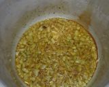 A picture of step 2 of Durban bunny chow.