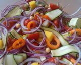 A picture of step 1 of Vickys Chickpea & Mango Salad w Creamy Dressing, GF DF EF SF NF.