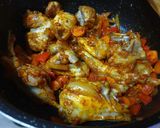 Pas rețetă Spinach rabbit curry (curry de iepure cu spanac) 4 fotografie