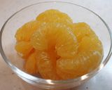 A picture of step 1 of Refreshing! Natsumikan Cake.