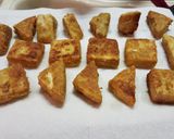 A picture of step 6 of Chicken fried tofu.