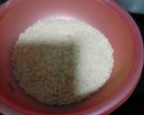 A picture of step 1 of Zafran kheer.