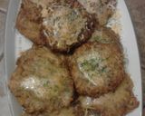 A picture of step 18 of Cheesy Hashbrown potato cakes.