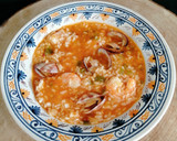 Foto del paso 12 de la receta: Arroz caldoso con langostinos y almejas